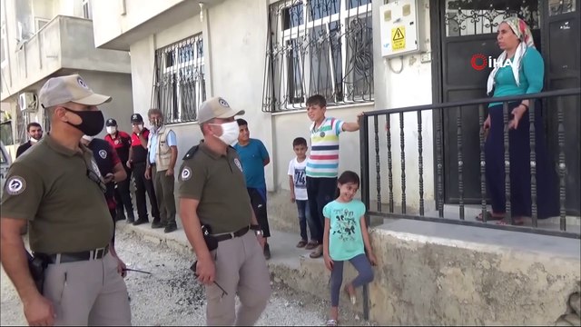 Polis ekipleri kapı kapı dolaşıp pitbull aradı