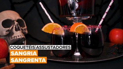 Coquetéis Assustadores: Sangria Sangrenta