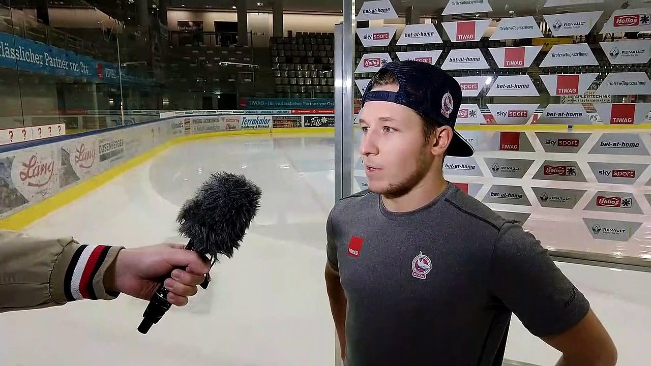 6.Runde: Christian Jennes (HCI) nach dem Spiel gegen die Vienna Capitals