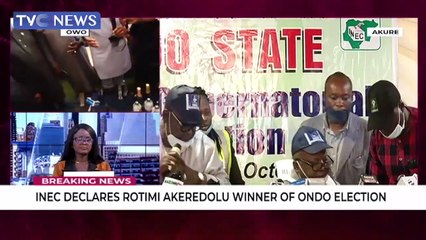 I Thank People Of Ondo State For Believing In Me - Akeredolu