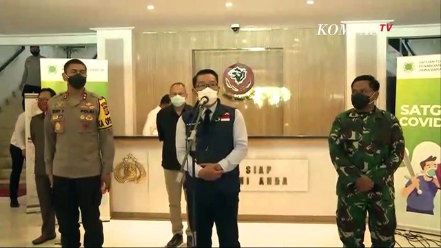 Penyebaran Covid-19 Menurun, Ridwan Kamil: Zona Merah di Jabar Hanya 3 Daerah