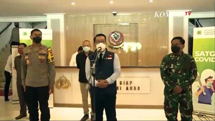 Penyebaran Covid-19 Menurun, Ridwan Kamil: Zona Merah di Jabar Hanya 3 Daerah