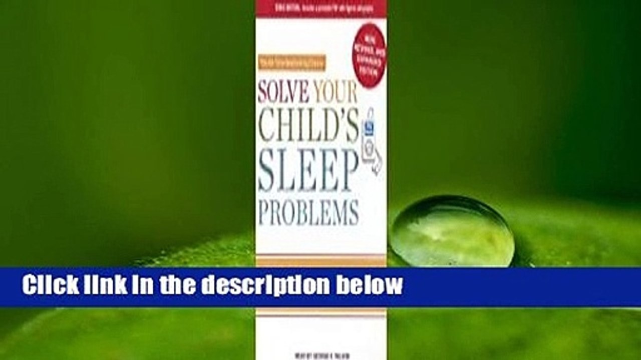 Solve Your Child's Sleep Problems  Review
