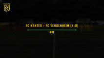 D2F. Les buts de FC Nantes - FC Vendenheim (4-0)