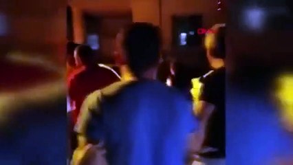 Hatay'da sigarasını yakmak için çakmağını yaktığı gibi...