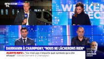 Darmanin à Champigny : 