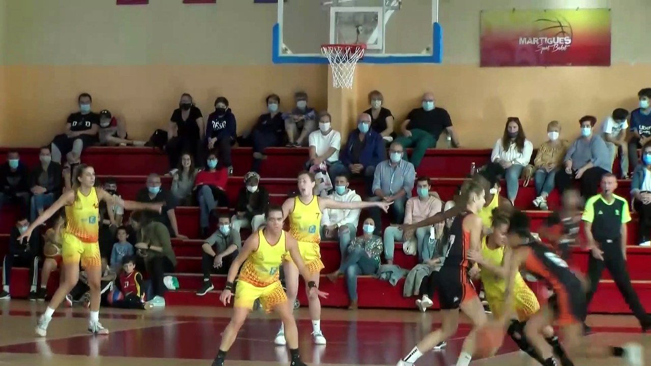 Retour en images sur Martigues Sport Basket - Bourges - Vidéo Dailymotion