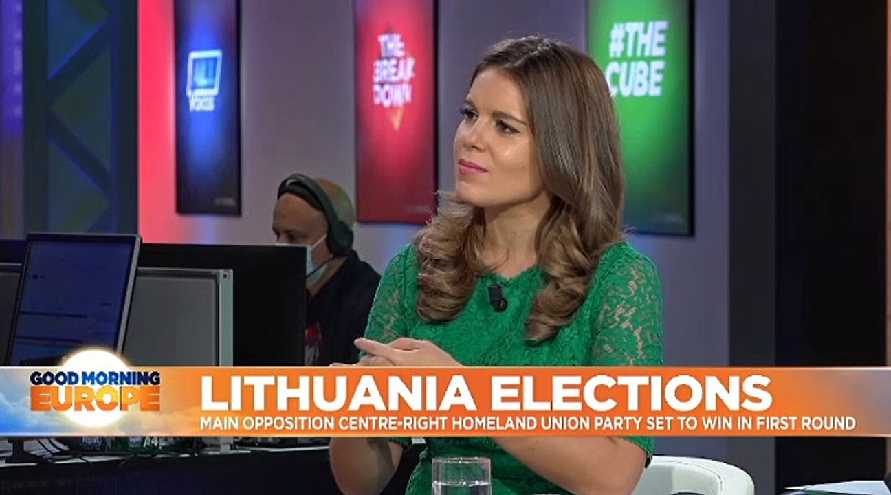 Lithuania votes: Centre-right opposition edges towards win with coalition talks expected
