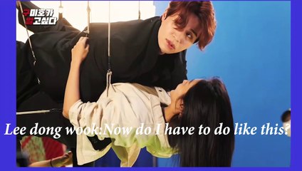 Lee Dong Wook x Jo bo ah sweet moments BTS(Eng sub)|EP.1 Bts eng