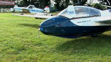 A Glider Story, - Hanger, Aerotow ,Launch, Aerial Flying, Gliding, and Landing