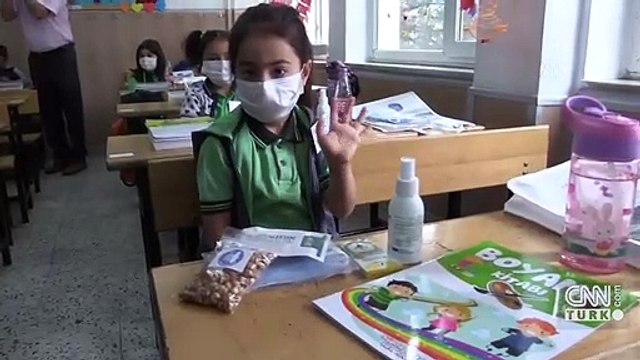 Yüz yüze eğitimde yeni dönem: 5 sınıf daha başladı | Video