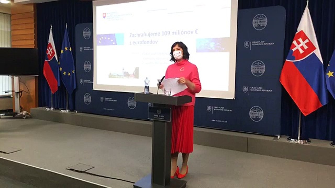 ZÁZNAM: TK podpredsedníčky vlády Veroniky Remišovej