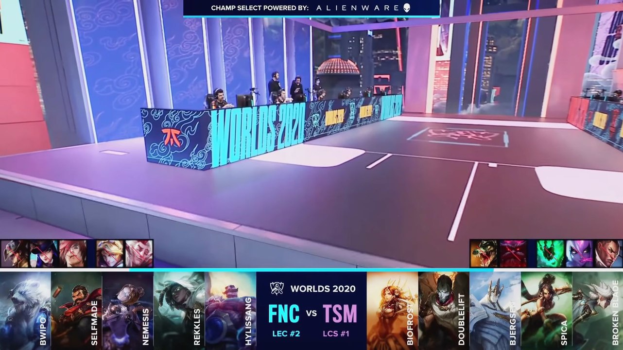 League of Legends Worlds 2020 Groups Day 7: FNC vs TSM Highlights