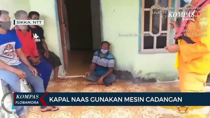 Baling-Baling Patah Saat Berlayar, Sebuah Kapal Motor Selamat