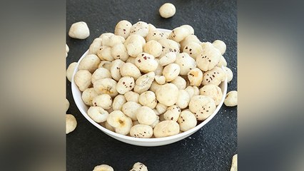 मखाना खाने के फायदे जानकर हैरान हो जाएंगे आप । Health Benefits Of Fox Nut । Boldsky