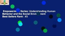 Empowerment Series: Understanding Human Behavior and the Social Environment  Best Sellers Rank : #3