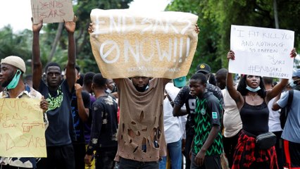 #EndSARS: Nigeria says Special Anti-Robbery Squad dissolved