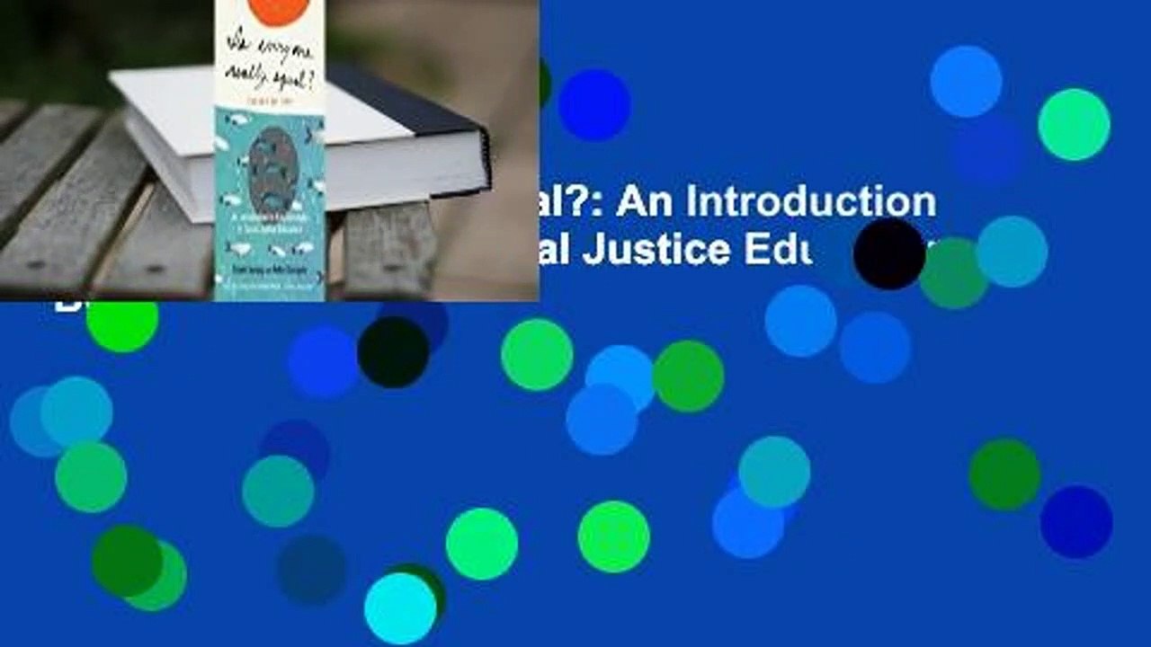 Is Everyone Really Equal?: An Introduction to Key Concepts in Social Justice Education  Best