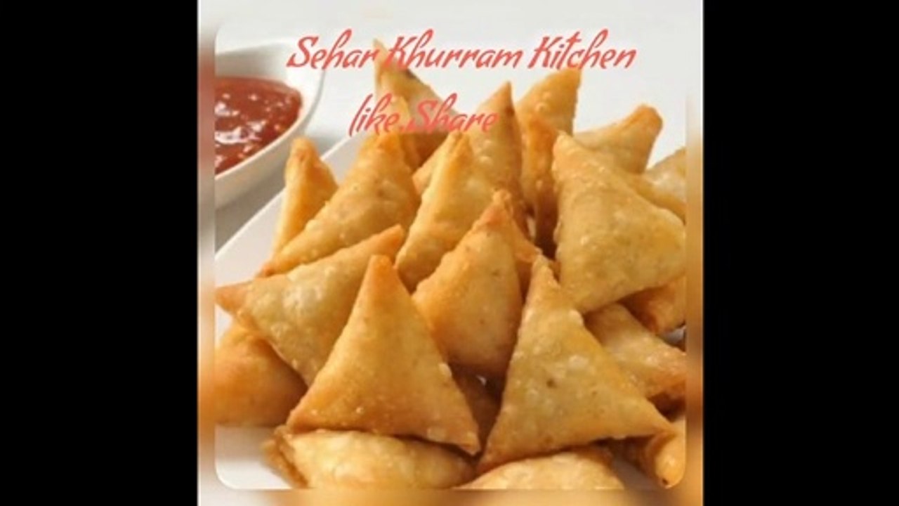 "Karachi's Famous Beef Kema Samosa""کراچی کا مشھور بیف کیمہ سموسہ"delicious recipe by sehar khurram
