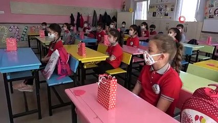 Öğrencilerde yüz yüze eğitim sevinci