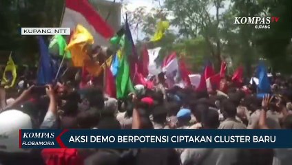 Aksi Demo Tolak UU Cipta Kerja Berpotensi Ciptakan Klaster Baru Covid-19