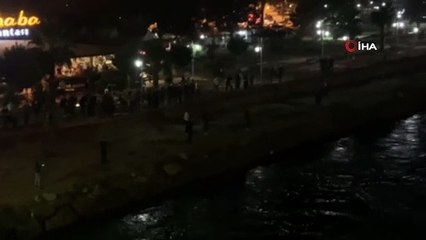 Araçtan inen şahıs köprüden Fırat Nehri'ne atladı