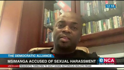 DA's Solly Msimanga accused of sexualt assault
