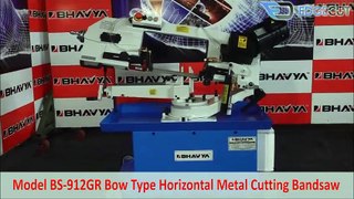 Bow Type Horizontal Metal Cutting Bandsaw Machine (BS 912GR Swing Arm Bandsaw)