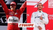 Avec 91 victoires, Hamilton est devenu l'égal de Schumacher - F1 - GP de l'Eifel