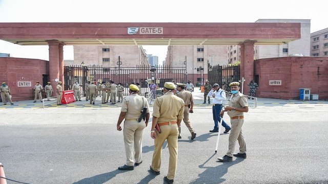 Hathras Case officers reach court hearing underway