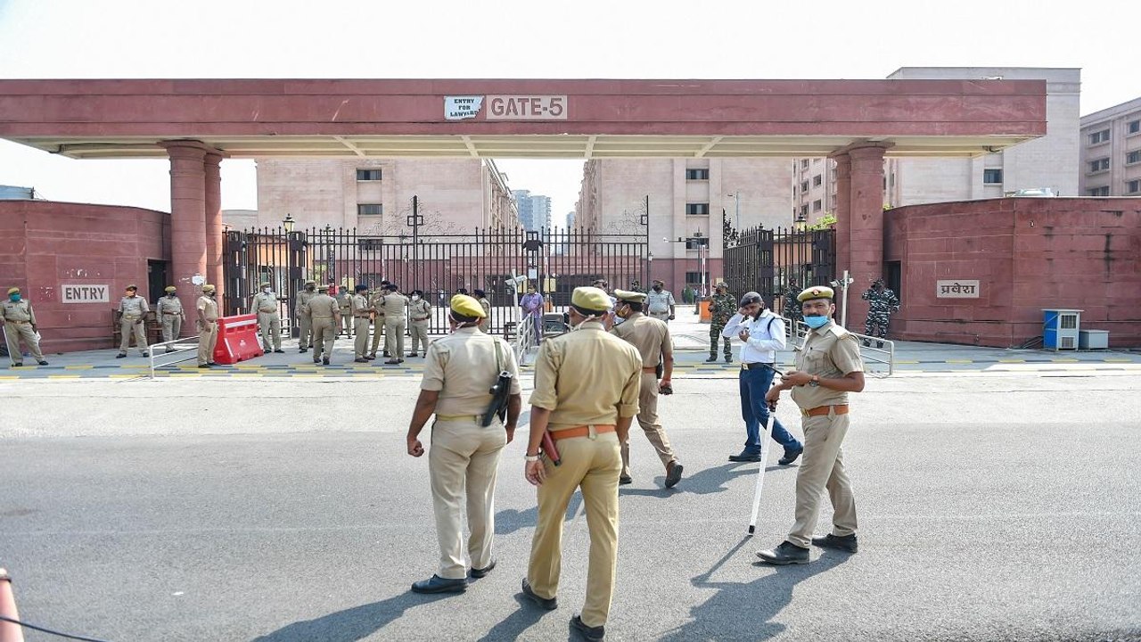 Hathras Case officers reach court hearing underway