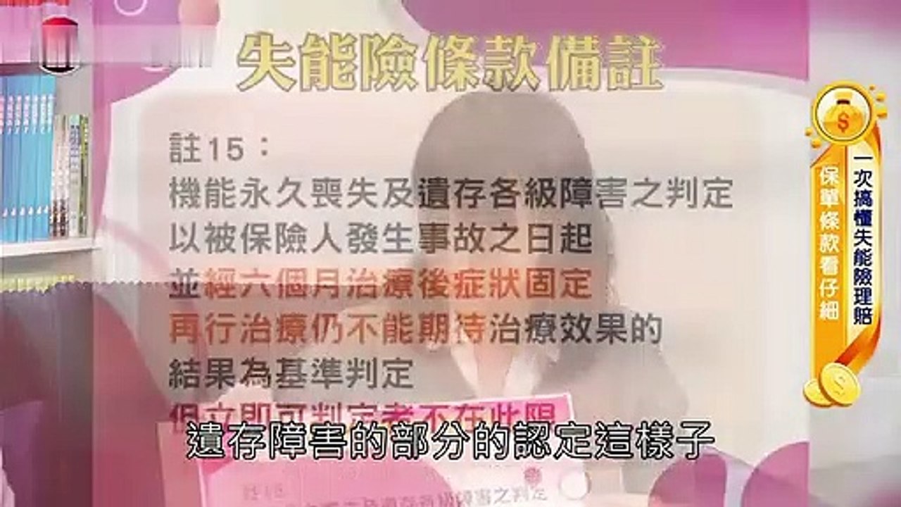 #15條失能判斷依據