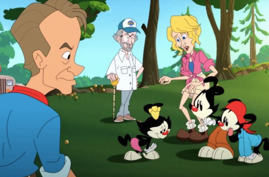 Animaniacs Jurassic Park : Steven Spielberg, Jeff Goldblum, Sam Neill, Laura Dern
