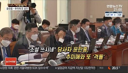 [영상구성] 윤한홍 "27번 거짓말"…추미애 "27번 윽박질렀겠죠"