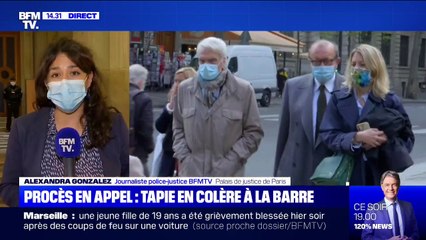 Affaire de l'arbitrage: le coup de colère de Bernard Tapie lors du procès en appel