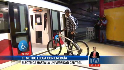 Tải video: El metro llega con energía eléctrica hasta la Universidad Central