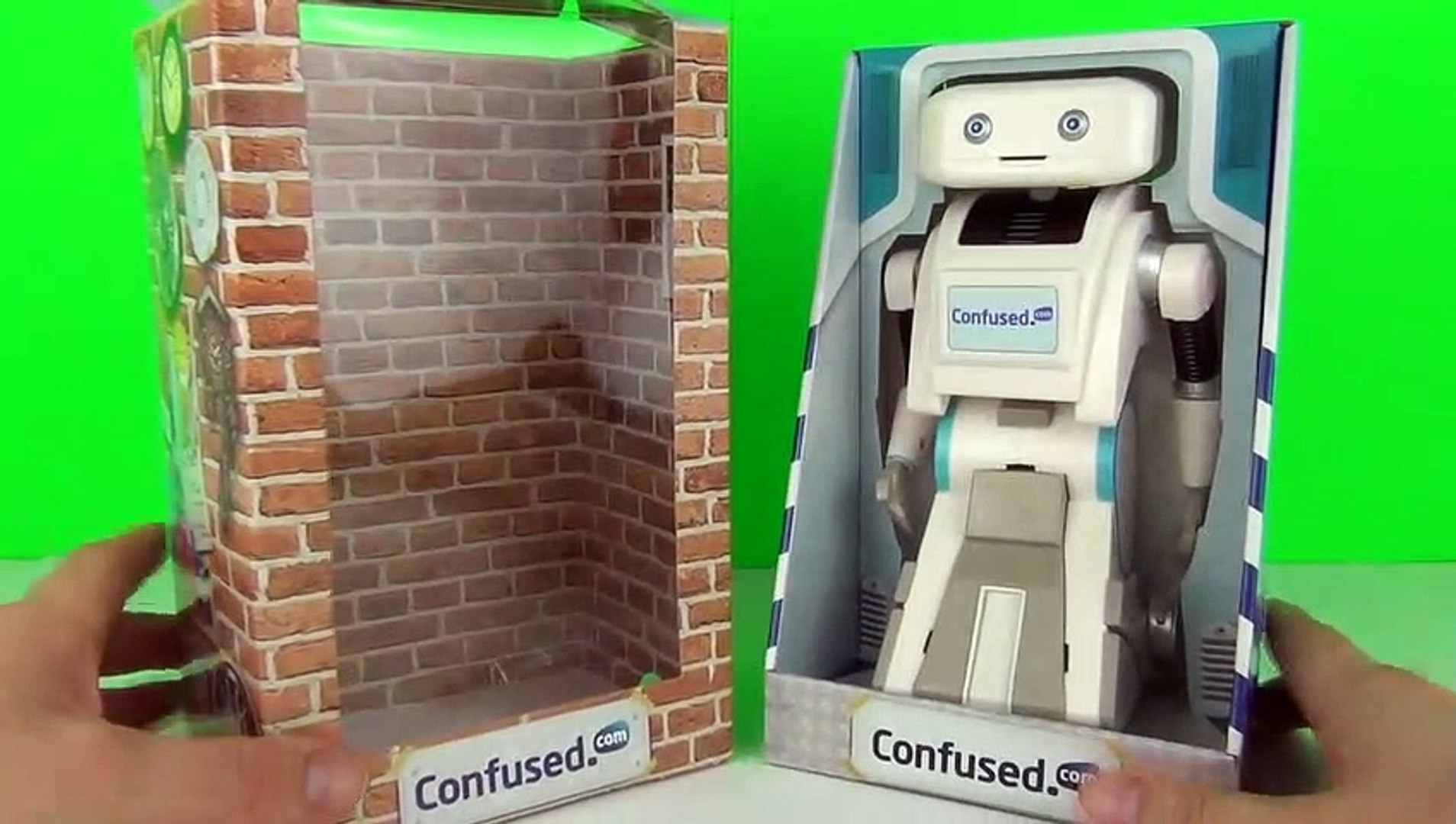 Confused.com Brian The Robot Talking & Motion Fun Toy Review & Unboxing -  video Dailymotion