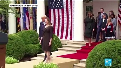 US Supreme Court hearings: Nominee Amy Coney Barrett vows to 'apply law as written'