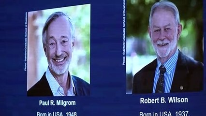 r Dos estadounidenses ganan el Nobel de Economía por su búsqueda de la subasta perfecta