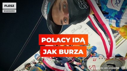 Polscy sportowcy ida jak burza