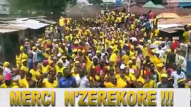 [Présidentielle 2020] Impressionnante mobilisation pour Alpha Condé à N'zérékoré