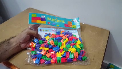 Unboxing and review of building blocks for kids fun