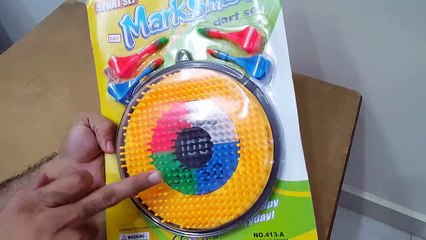 Unboxing and review of Mark Smah child safe Dart Set For Kids for gift