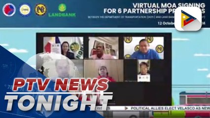 #PTVNewsTonight | DOTr, LandBank partnership programs signed today