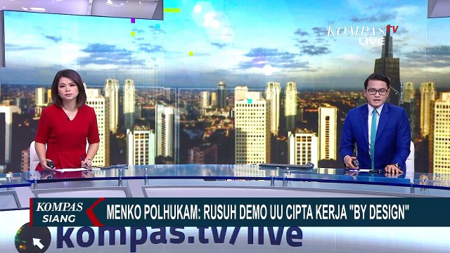 Demo Tolak UU Cipta Kerja, Mahfud MD: Ini By Design, Sudah Direncanakan!