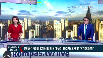 Demo Tolak UU Cipta Kerja, Mahfud MD: Ini By Design, Sudah Direncanakan!