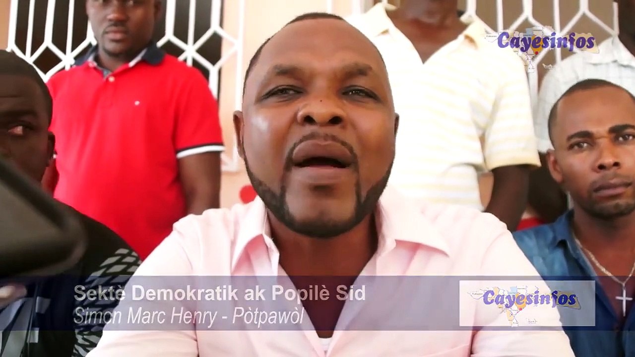 SEKTÈ DEMOKRATIK  LA NAN SID, PRAL FE GRO DEBLOZAY NAN JOU VINI KAP 16 POU RIVE 18 OKTOB 2020 AN