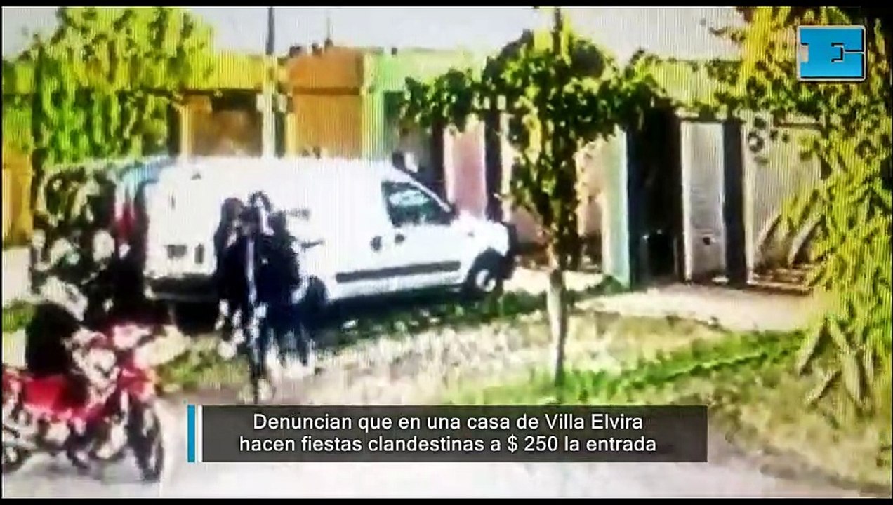 Denuncian que en una casa de Villa Elvira hacen fiestas clandestinas a $ 250 la entrada
