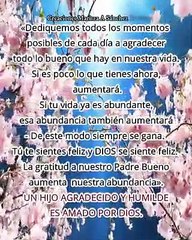 NOSOTROS VENIMOS DE DIOS Y REGRESAMOS A DIOS
