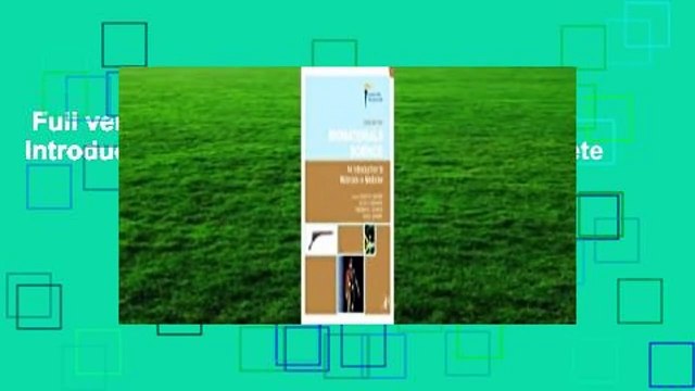 Full version Biomaterials Science: An Introduction to Materials in Medicine Complete